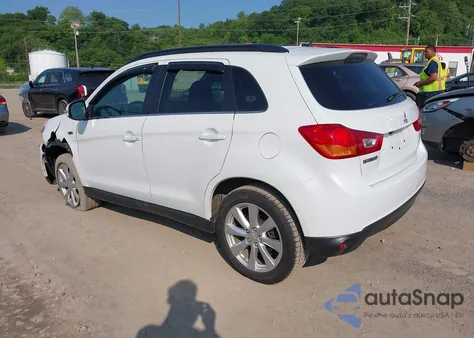 2015 Mitsubishi Outlander Sport Se/Gt from USA, damaged, VIN 4A4AR4AW0FE045352